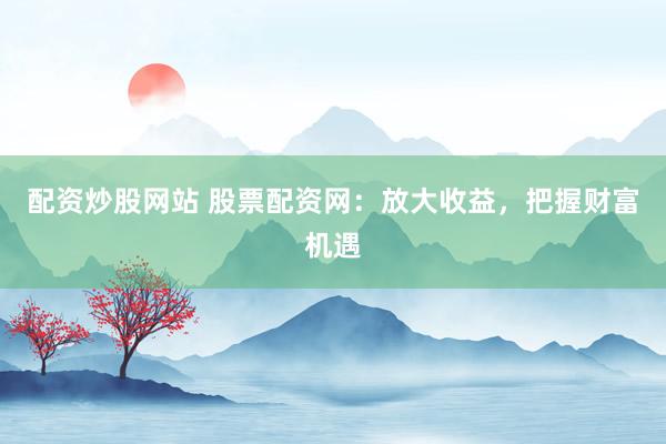 配资炒股网站 股票配资网:放大收益,把握财富机遇
